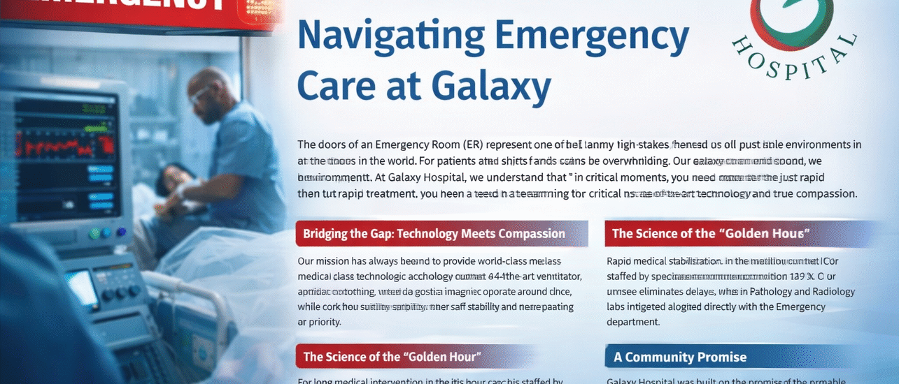 When Seconds Count: Navigating Emergency Care at Galaxy