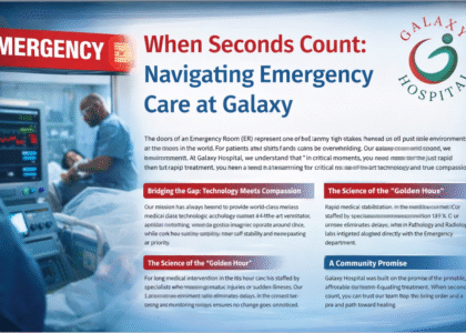 When Seconds Count: Navigating Emergency Care at Galaxy