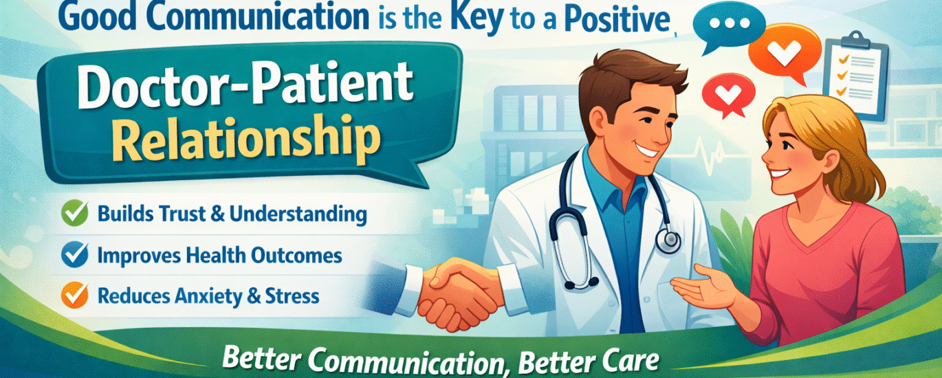 Good Communication is the Key to a Positive Doctor-Patient Relationship