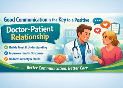 Good Communication is the Key to a Positive Doctor-Patient Relationship